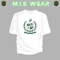 Men's 14 August Independence Day Oversized T-Shirt – Official State Crest Edition (White)