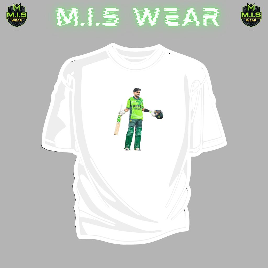 Babar Azam 'The King' Oversized T-Shirt – Cricket Fan Edition