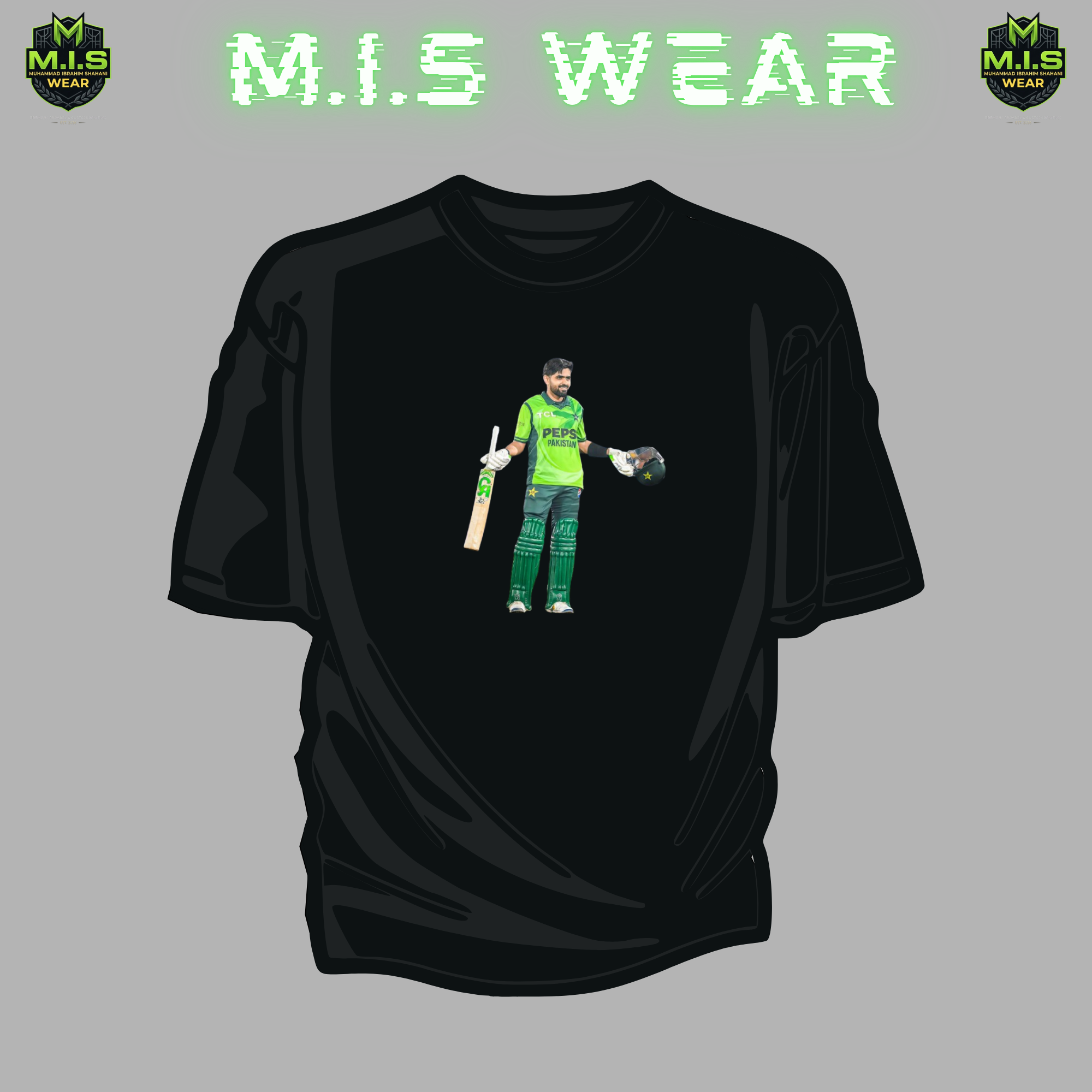 Babar Azam 'The King' Oversized T-Shirt – Cricket Fan Edition