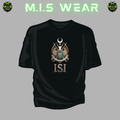 Men's 14 August Special Oversized T-Shirt – ISI Markhor Defender Edition (Charcoal Black)