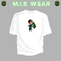 Little Patriot 3D Anime Independence Day Oversized T-Shirt