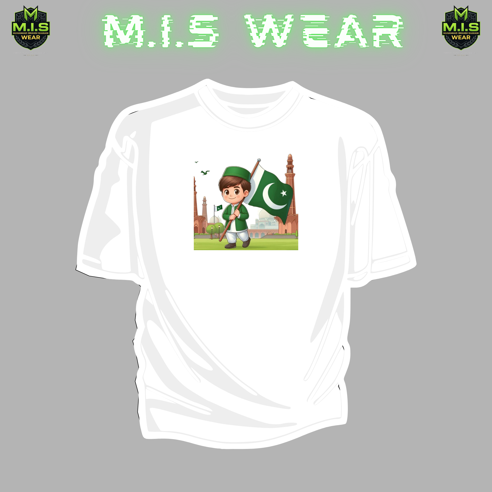 Kids & Youth Independence Day Special Azadi Cute Character Oversized T-Shirt