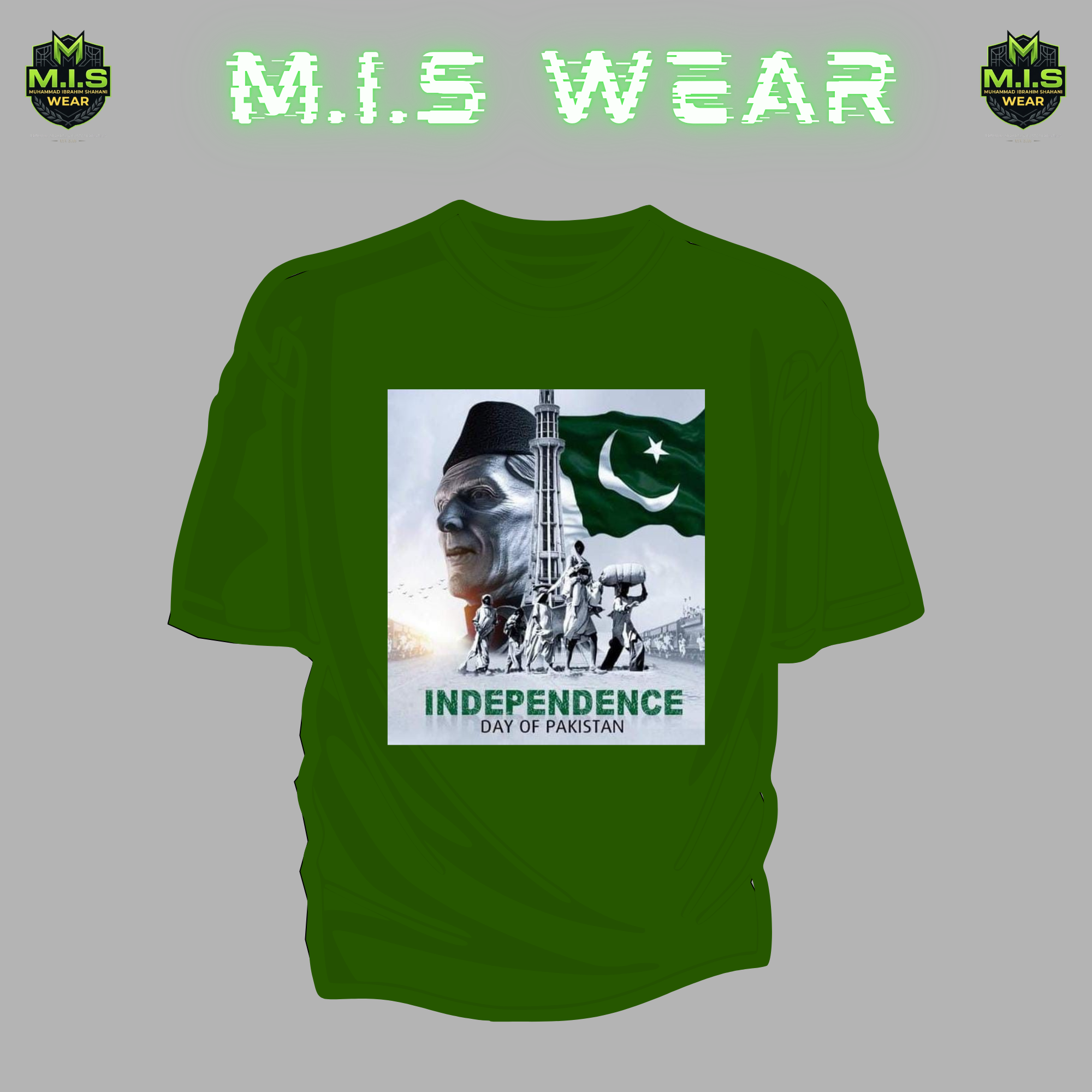 M.I.S WEAR "LEGACY" Independence Oversized Tee – 14 August Special Drop