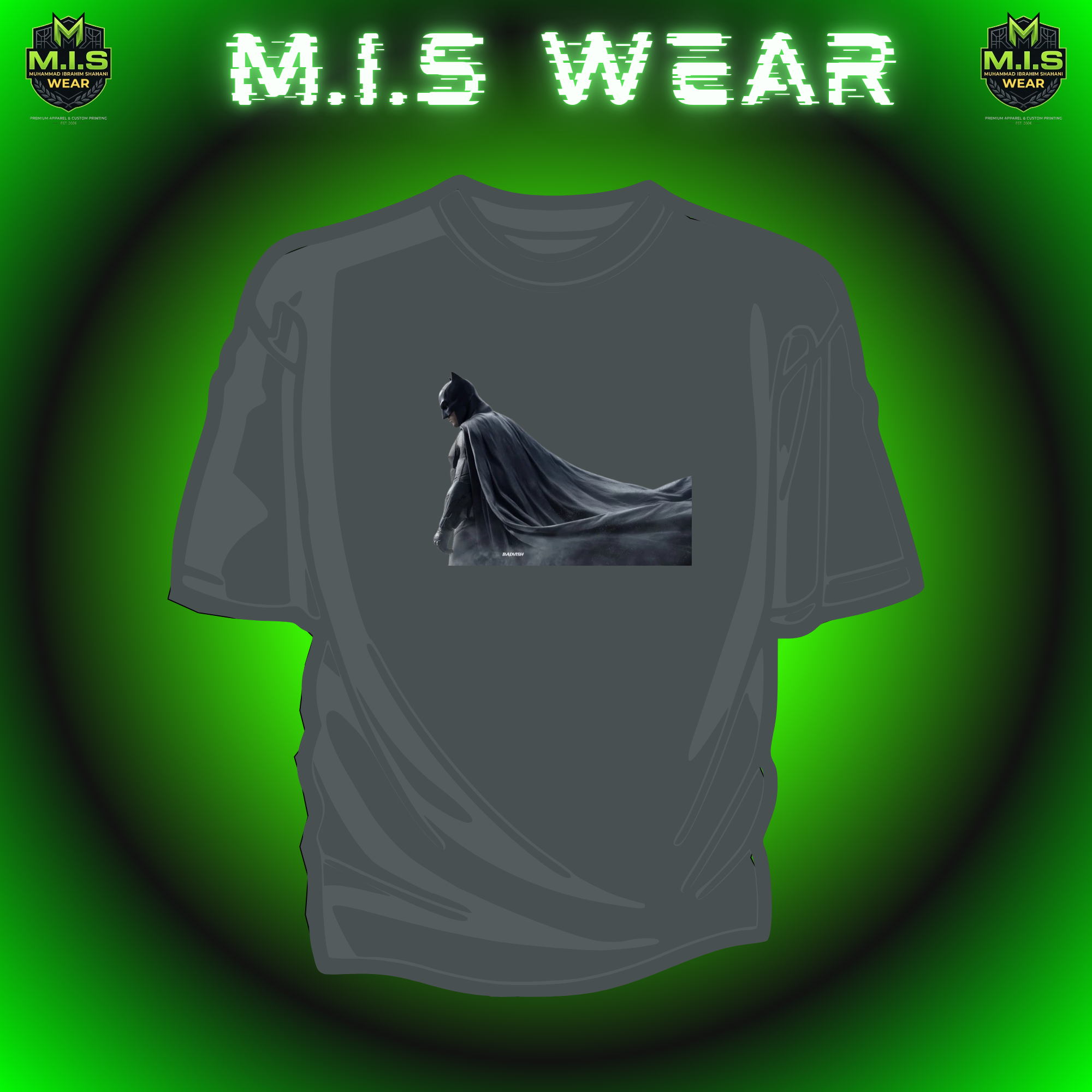 The Dark Knight Batman Cinematic Cape Premium Streetwear T-Shirt