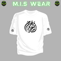 Ashra Muharram Circular Calligraphy Tee – White Edition