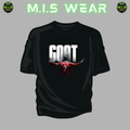 CR7 "GOAT" Celebration Graphic Tee – Football Edition