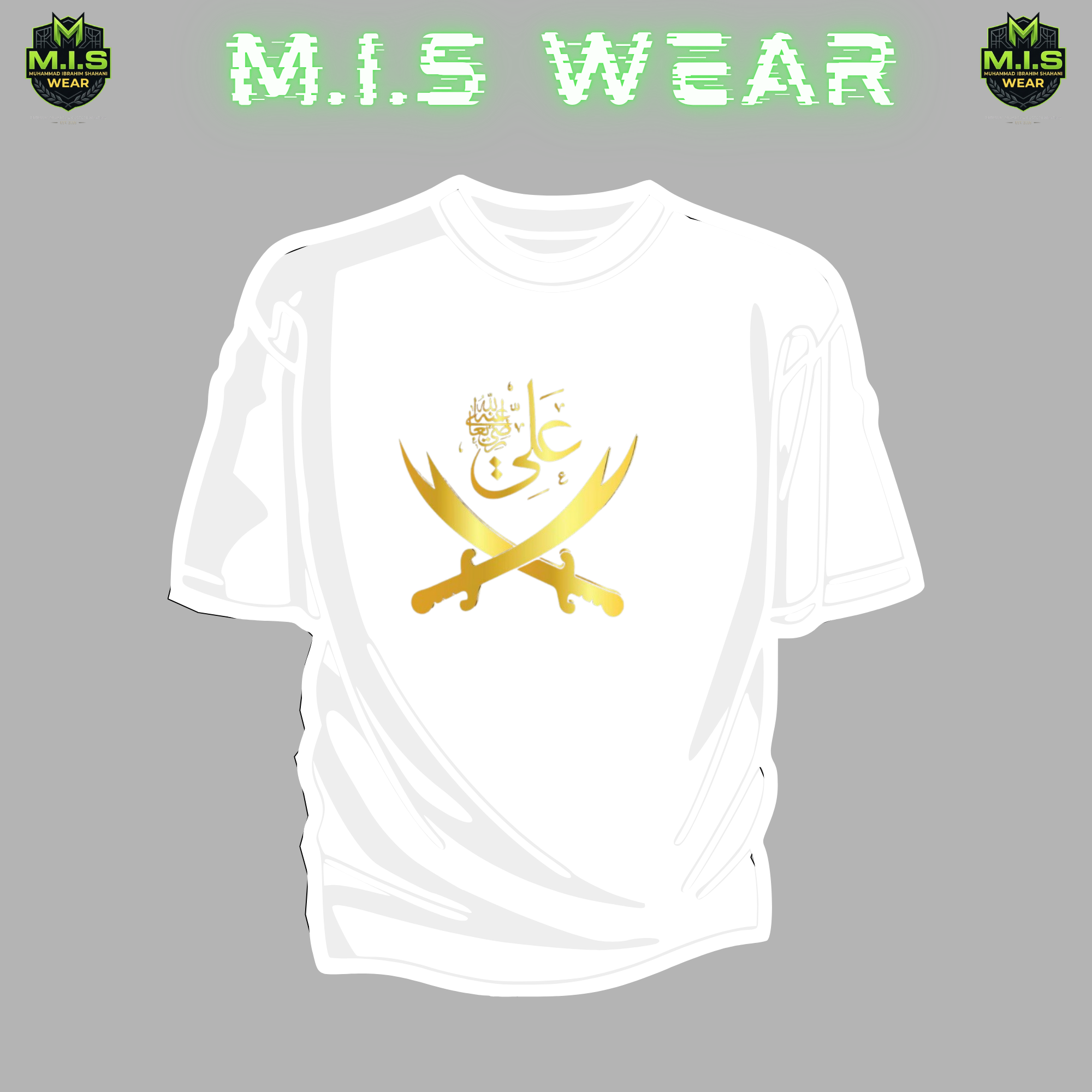 Zulfiqar & Golden Calligraphy Special Edition Tee – Muharram Drop