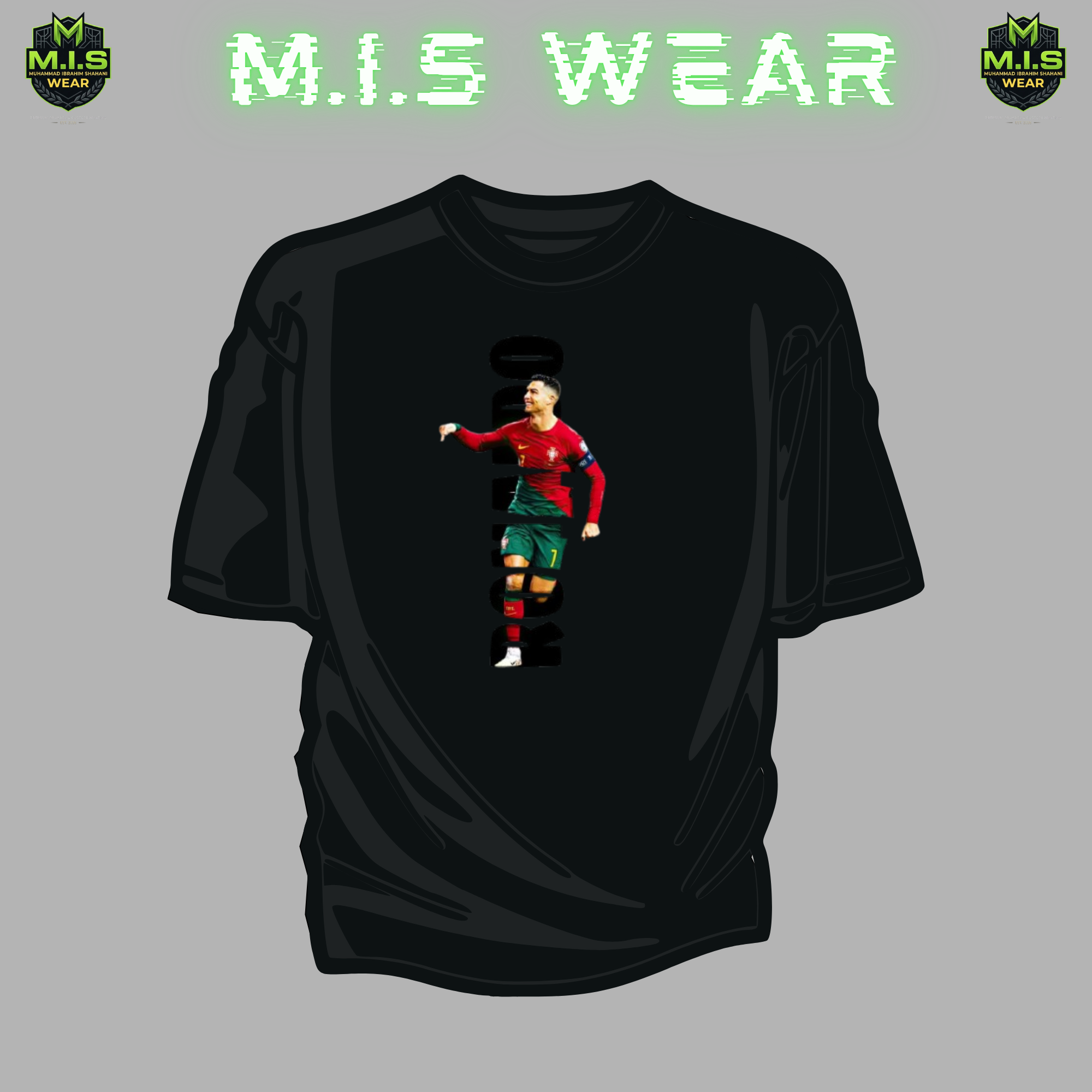 CR7 Ronaldo Iconic Celebration Streetwear Tee – Football Edition