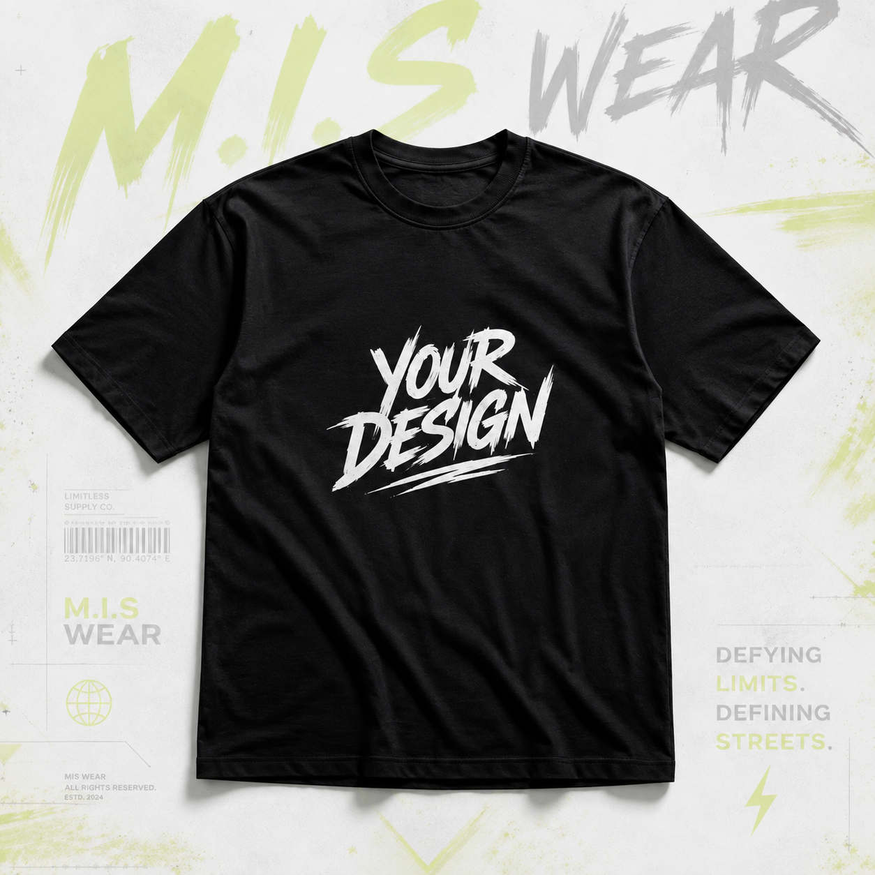Custom Design T-Shirt | YOUR DESIGN – M.I.S WEAR