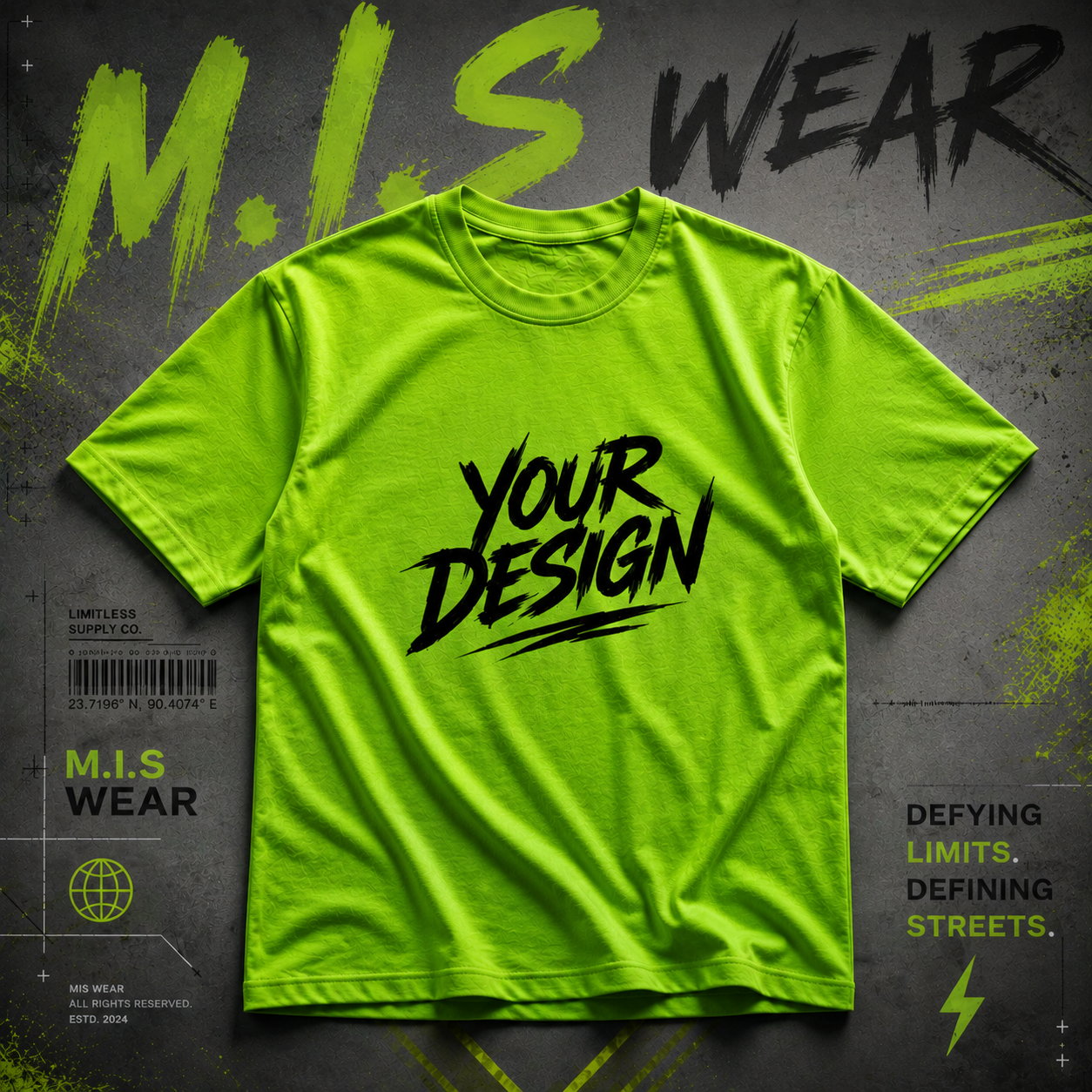 Custom Design T-Shirt | YOUR DESIGN – M.I.S WEAR