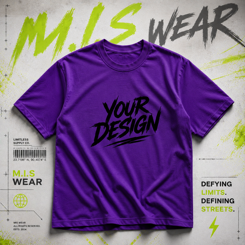 Custom Design T-Shirt | YOUR DESIGN – M.I.S WEAR