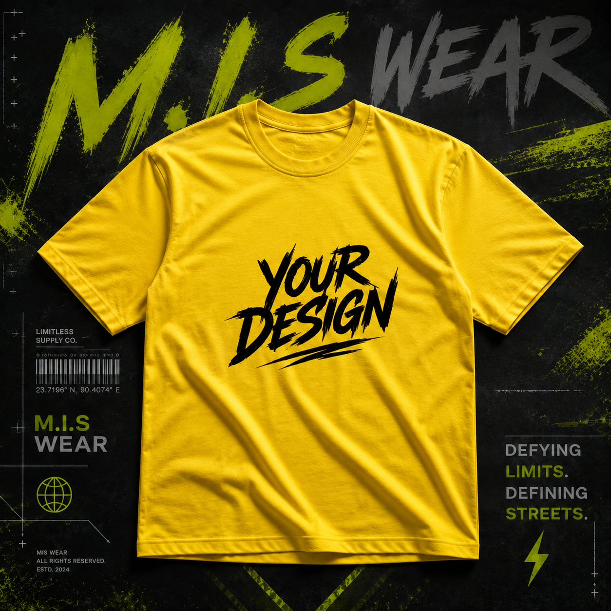 Custom Design T-Shirt | YOUR DESIGN – M.I.S WEAR