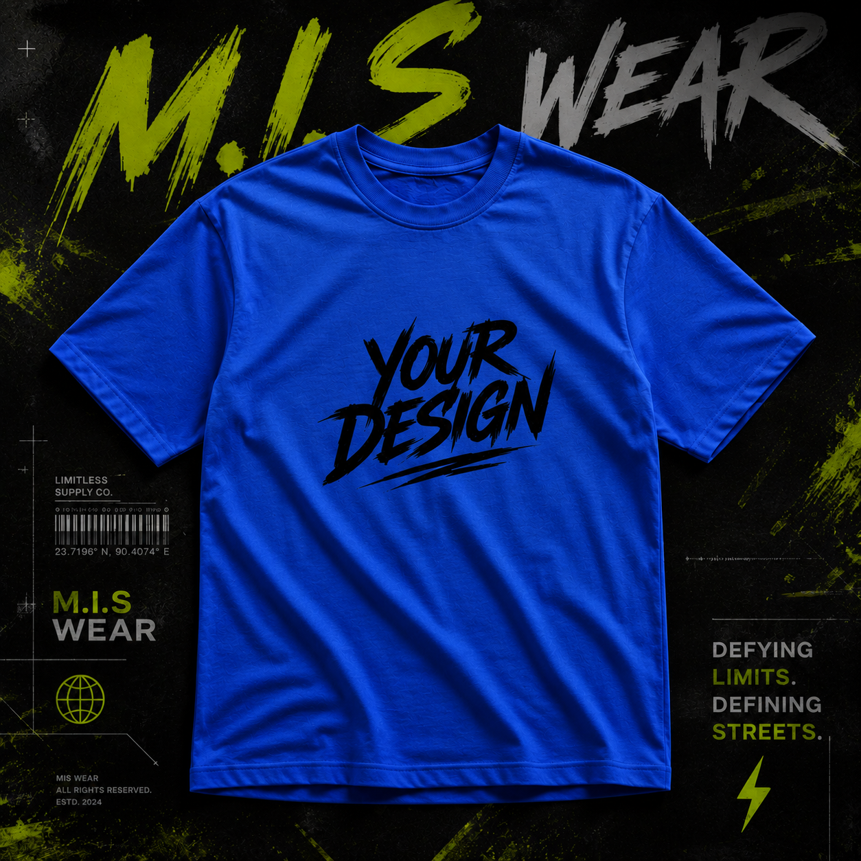 Custom Design T-Shirt | YOUR DESIGN – M.I.S WEAR