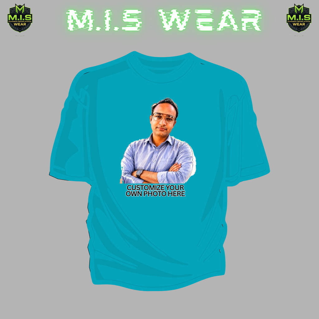 Custom Photo Printed Streetwear Tee – Personalized Premium Graphic Shirt