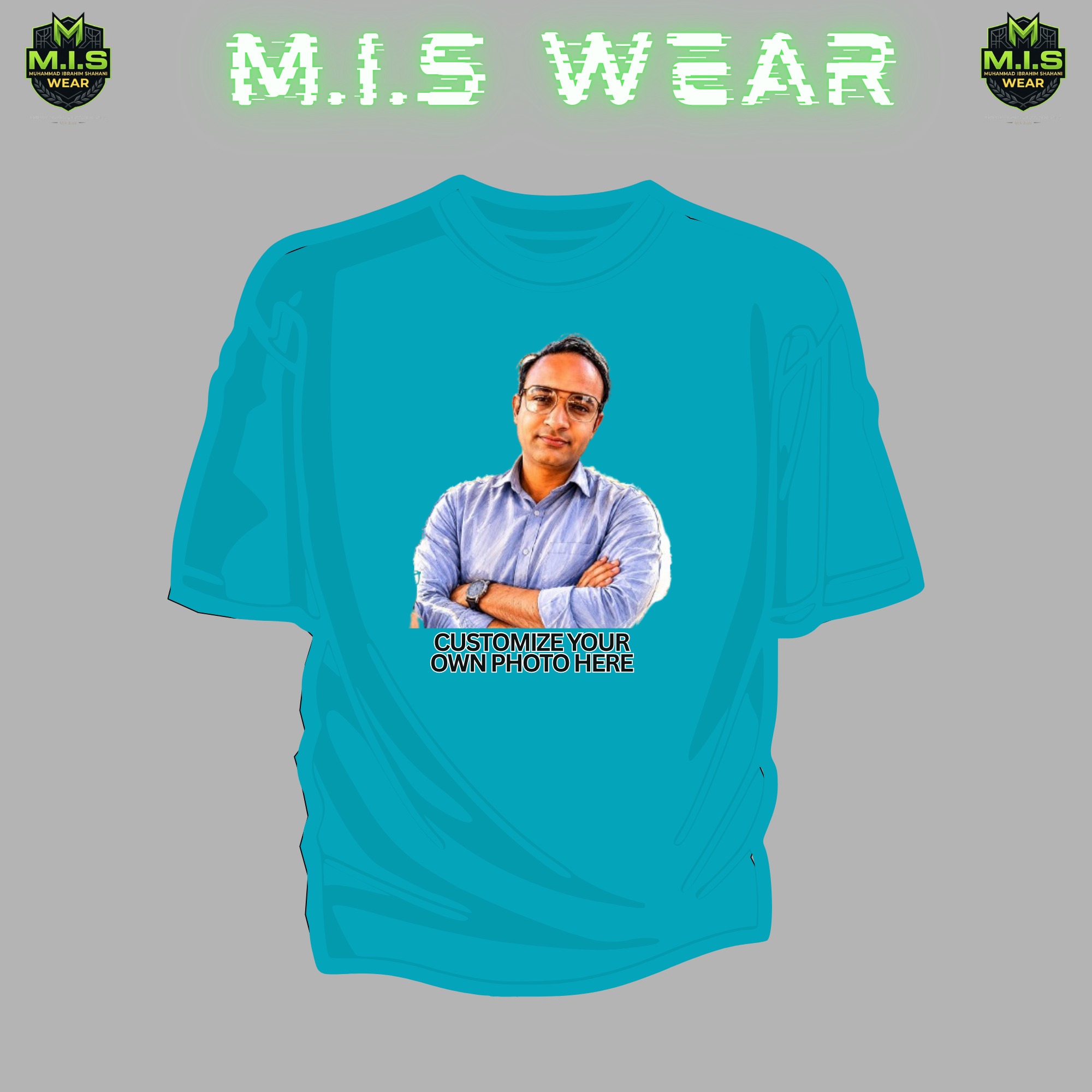 Custom Photo Printed Streetwear Tee – Personalized Premium Graphic Shirt