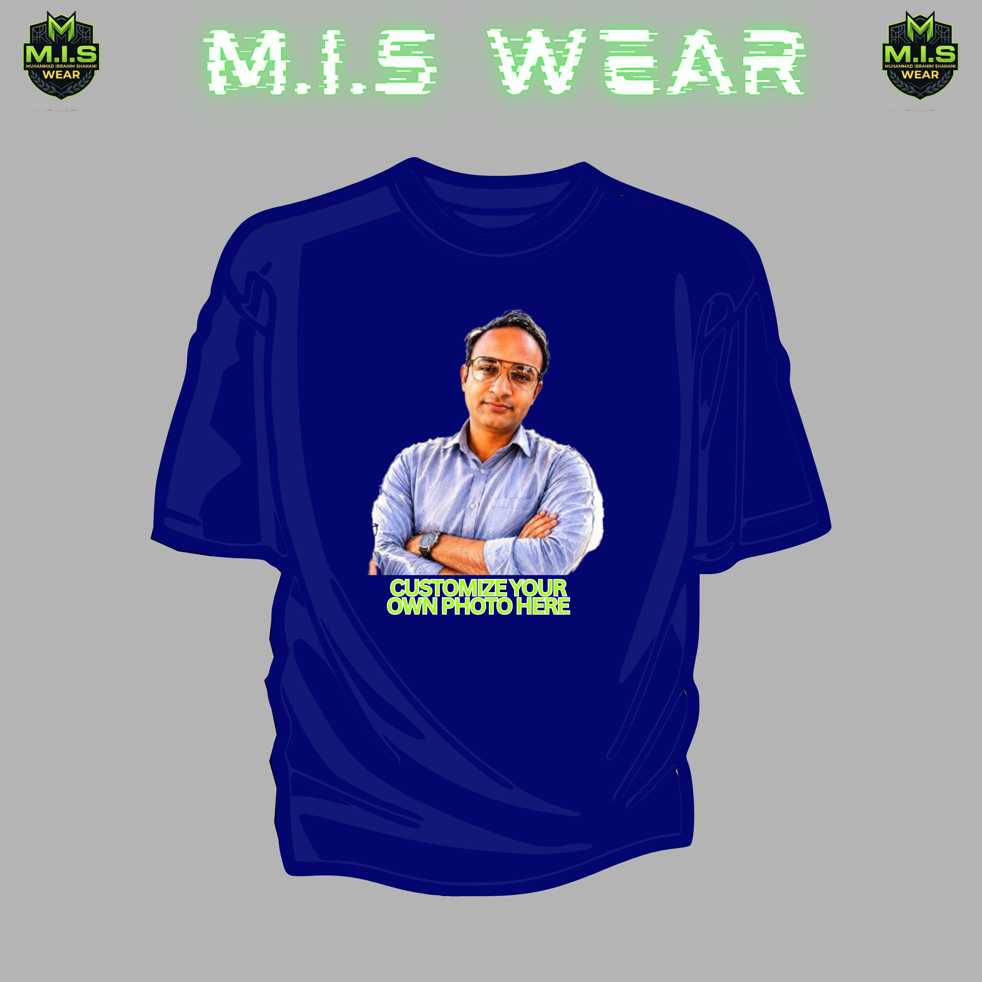 Custom Photo Printed Streetwear Tee – Personalized Premium Graphic Shirt
